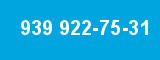 939 922-75-31 939 922-75-31